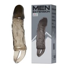 Насадка для потовщення члена і підтримки ерекції чорна "Men extension"