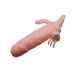 Насадка на статевий член для потовщення з вібрацією тілесна Brave man