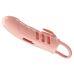 Насадка на пенис для увеличения и утолщения с вибростимуляцией клитора телесная BAILE PRETTY LOVE