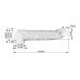 Удлиняющая насадка на пенис реалистичная с удлинителями прозрачная LYBAILE Pretty Love Silas 