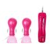 Вакуумна помпа для грудей рожевого кольору LYBAILE BAILE PUMP