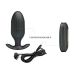 Анальна вібро втулка з електростимуляцією і пультом ДУ Pretty Love ROYAL PLEASURE