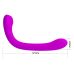 Двойной вибратор для точки G и с вакуумной клиторальной стимуляцией розового цвета Lybaile Pretty Love Alex