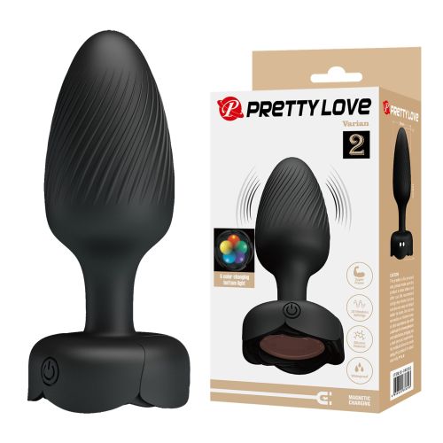 Анальний вібратор з LED-підсвічуванням Lybaile Pretty Love Varian розмір L