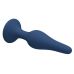 Анальная пробка синяя из силикона LYBAILE MR.PLAY Slim Anal Plug размер XL