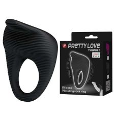 Виброкольцо эрекционное со стимулятором клитора LYBAILE Pretty Love THIMBLE