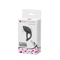 Віброкільце ерекційне зі стимуляцією клітора Pretty Love Gemma BI-210162