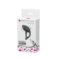 Виброкольцо эрекционное со стимуляцией клитора Pretty Love Gemma BI-210162