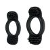 Набір ерекційних кілець чорні Lybaile RING