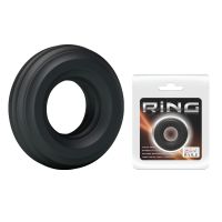 Эрекционное кольцо черного цвета Lybaile Baile Cock Ring