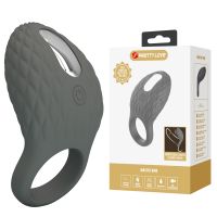 Ерекційне віброкільце на член сіре Lybaile PRETTY LOVE