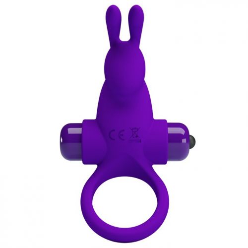 Кольцо эрекционное с вибро-стимулятором клитора Pretty Love Vibrant penis ring I BI-210204-1