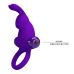 Кільце ерекційне з вібро-стимулятором клітора Pretty Love Vibrant penis ring I BI-210204-1 Кільце ерекційне з вібро-стимулятором клітора Pretty Love Vibrant penis ring I BI-210204-1