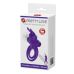 Эрекционное кольцо на член с двойным кольцом фиолетовое Lybaile PRETTY LOVE Penis Ring 