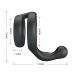 Ерекційне кільце на член силіконове чорне LYBAILE Crazy Bull Yancy