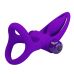 Ерекційне віброкільце на член силіконове фіолетового кольору Lybaile Pretty Love