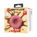 Эрекционное кольцо на член в форме пончика с кремом розовое LYBAILE Pretty Love Berry 