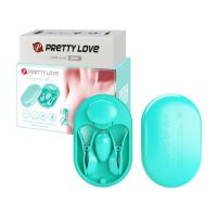 Зажимы для сосков с электростимуляцией зеленого цвета Lybaile PRETTY LOVE Surprise Box 