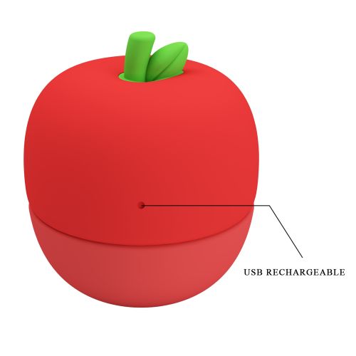 Клиторальный стимулятор в форме яблока красный Lybaile Pretty Love APPLE Secret 