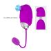 Смарт виброяйцо с вакуумной стимуляцией фиолетового цвета Lybaile Pretty Love KAILA Mobile APP