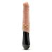 Вібратор реалістичний з ротацією та фрикціями бежевий Blush Dr Skin Dr Knight Вібратор реалістичний з ротацією та фрикціями бежевий Blush Dr Skin Dr Knight