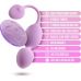 Виброяйцо с пультом упраления сиреневого цвета Blush Wellness Raine 