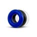 Набір ерекційних кілець на член чорний білий синій Blush STAY HARD Donut