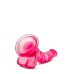 Фаллоимитатор реалистичный с мошонкой на присоске розовый Blush b Yours  Фаллоимитатор реалистичный с мошонкой на присоске розовый Blush b Yours