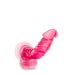 Фаллоимитатор реалистичный с мошонкой на присоске розовый Blush b Yours  Фаллоимитатор реалистичный с мошонкой на присоске розовый Blush b Yours