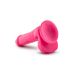 Фалоімітатор реалістичний подвійний щільності на присосці неоново-рожевий Blush Neo