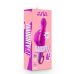 Вібратор вагінальний з кліторальним відростком у вигляді метелика рожевий Blush Aria Naugnty AF