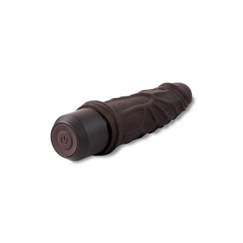 Вібратор реалістичний коричневий силіконовий Blush Dr. Skin Dr. Robert Вібратор реалістичний коричневий силіконовий Blush Dr. Skin Dr. Robert