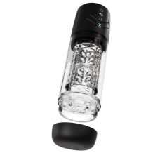 Мастурбатор с ротацией и всасыванием прозрачный Blush M For Men Whirlwind Pro 