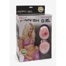 Надувная кукла для секса блондинка с вставной вагиной с вибрацией LYBAILE Finish Girl