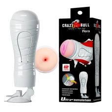 Мастурбатор попка для члена з вібрацією Crazy Bull FLORA