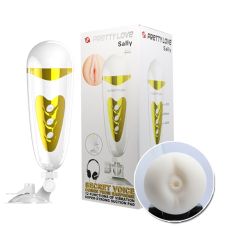 Мастурбатор попка вибрацией с аудио сопровождением Pretty Love - Sally LYBAILE