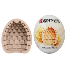 Мастурбатор яйцо бежевого цвета Lybaile Pretty Love Pleasure Egg II