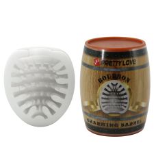 Мастурбатор яйцо белого цвета Lybaile Pretty Love Bourbon Charming barrel