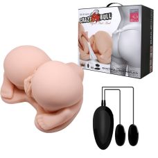 Мастурбатор попка вагина с вибрацией Crazy Bull BM-009115Z-1