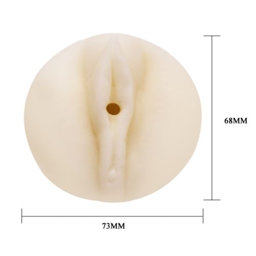 Мастурбатор вагіна білого кольору LYBAILE BAILE Realistic Pussy Мастурбатор вагіна білого кольору LYBAILE BAILE Realistic Pussy