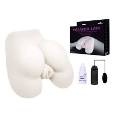 Вагина-мастурбатор с вибрацией вес 930 г разм 70x195x195