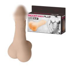 Мастурбатор-насадка реалистик телесного цвета « Bigger Man PLUS »