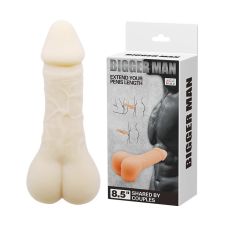 Мастурбатор с членом Baile XISE BIGGER MAN 3 в 1 (мастурбатор, фаллоимитатор или страпон)