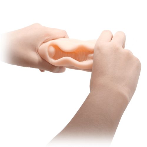 Мастурбатор вагіна тілесного кольору Lybaile Crazy Bull AVA