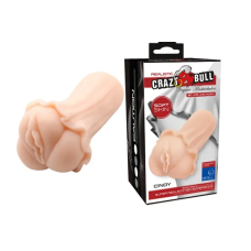 Вагина мастурбатор телесного цвета Lybaile CRAZY BULL Cindy
