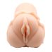 Реалистичная вагина - мастурбатор для мужчин телесная CRAZY BULL - Cindy