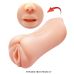 Мастурбатор 2 в 1 вагина и ротик телесного цвета LYBAILE CRAZY BULL Gemini Realistic Oral Sex Sensations