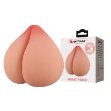 Мастурбатор анус з грудьми у формі персика тілесного кольору Lybaile Pretty Love Honey