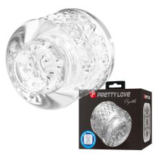 Мастурбатор для чоловіків прозорого кольору Lybaile Pretty Love Crystle Transparent