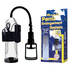 Автоматическая вакуумная помпа для увеличения пениса с вибрацией прозрачного цвета LYBAILE BAILE Penis Enlargement System BM-010066C